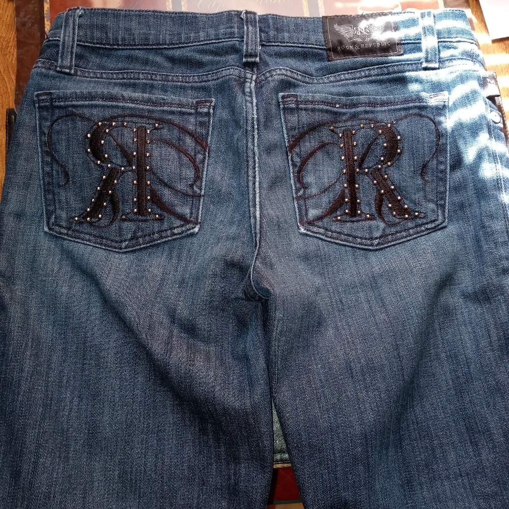 🔥2 for $30. Rock & Republic Studded Skinny Jeans
